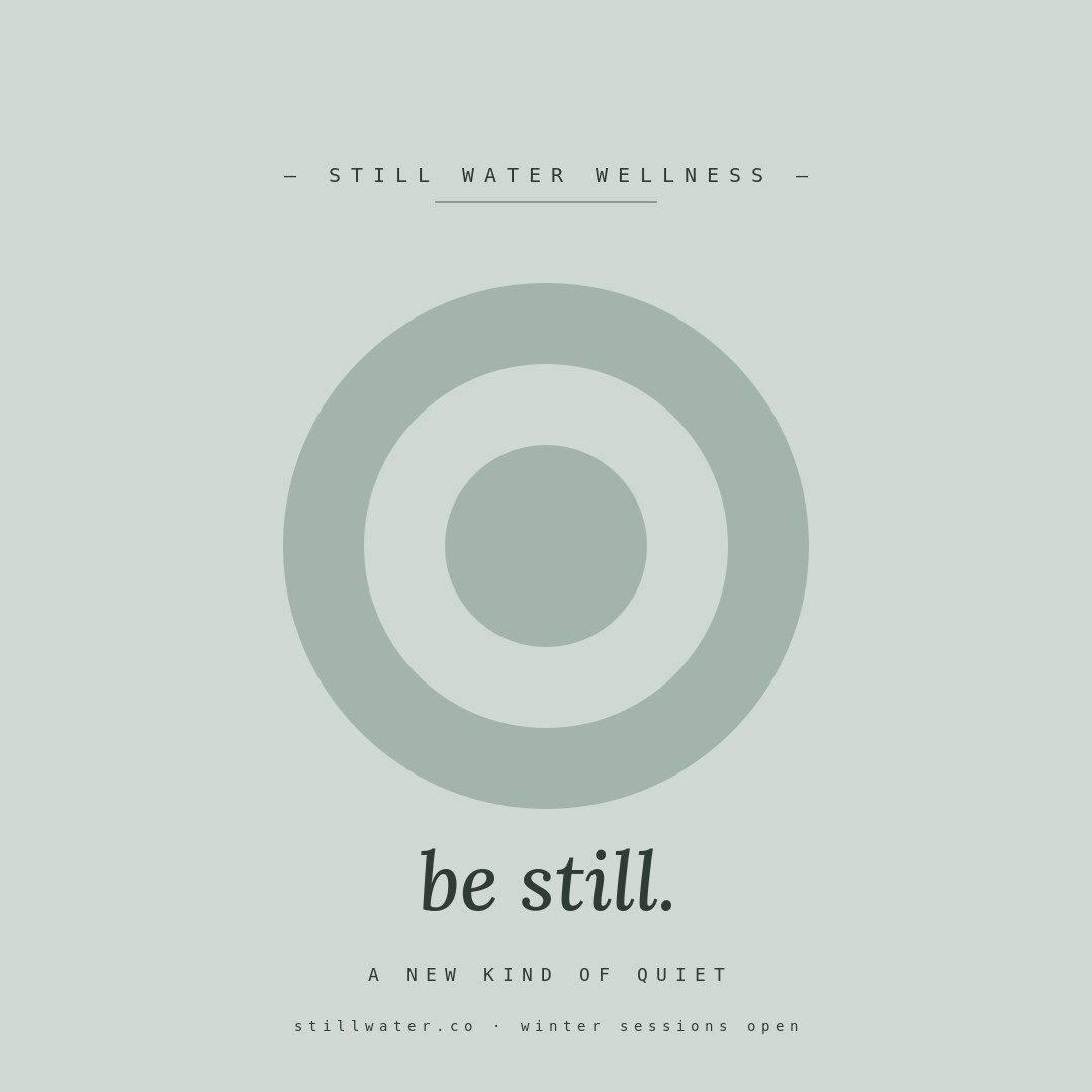 Still Water wellness Instagram post