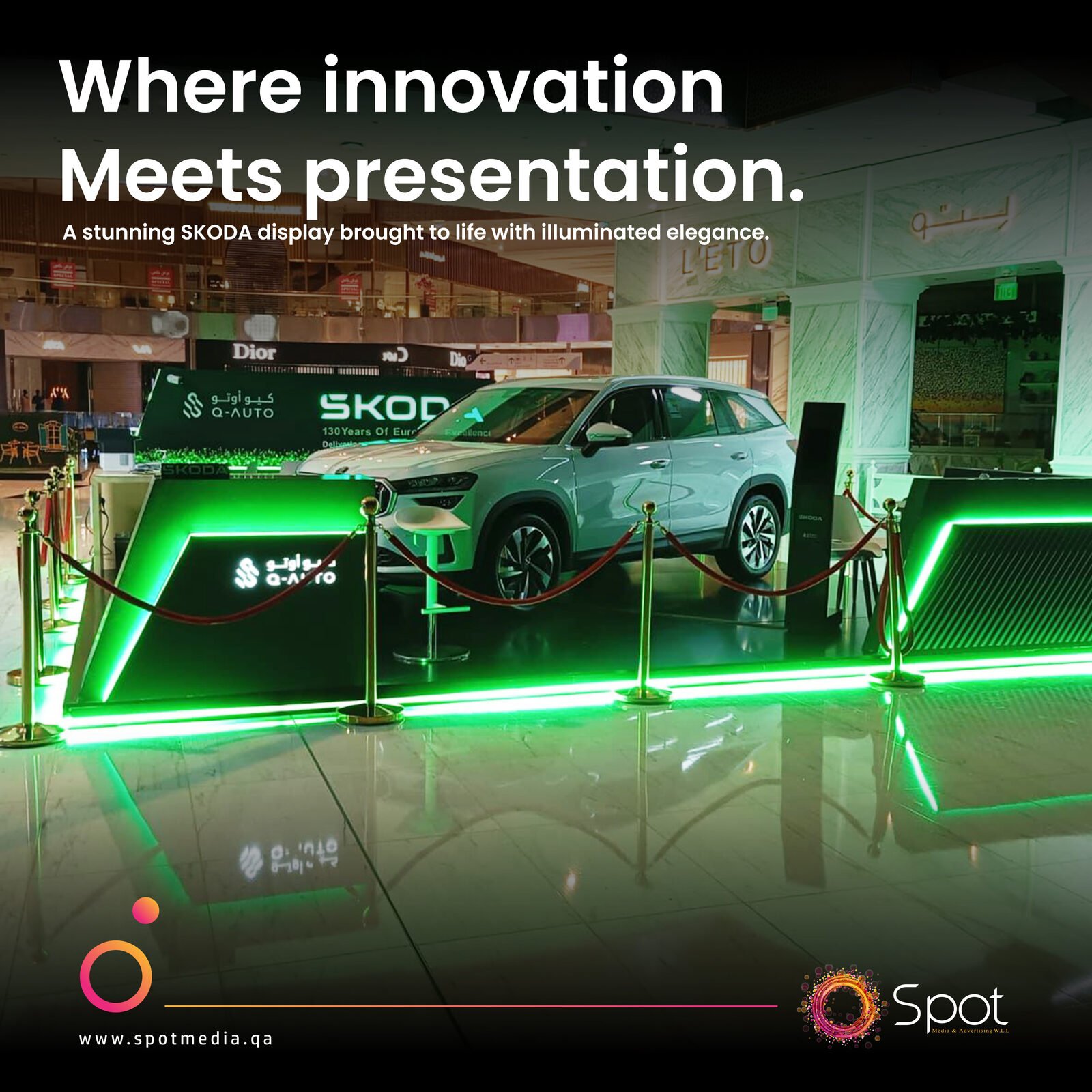 Conference innovation booth branding